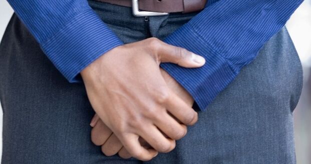 Pain in the groin as a symptom of prostatitis in a man