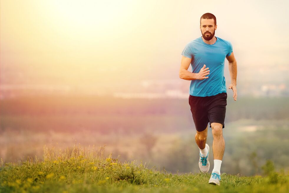 Running to prevent prostatitis